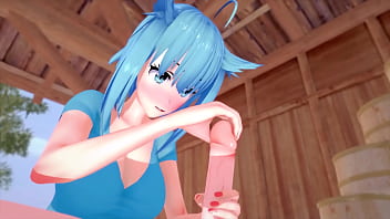 Experience a 3D fantasy world featuring gorgeous manga girls with enormous breasts and butts